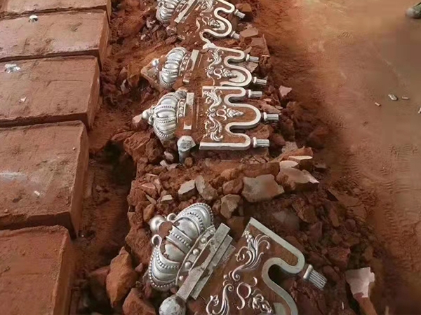 Display of Sand Casting Aluminum Products